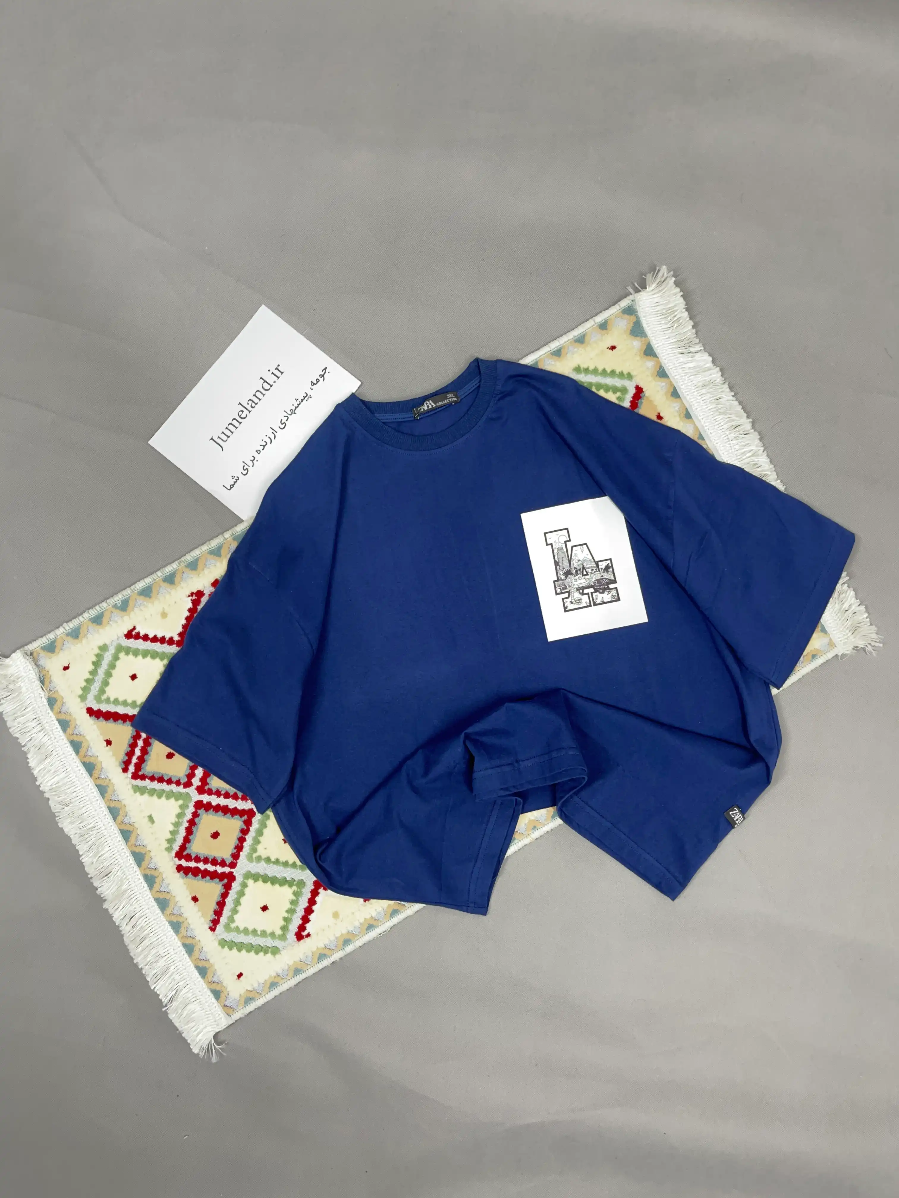 تیشرت باکسی طرح LA