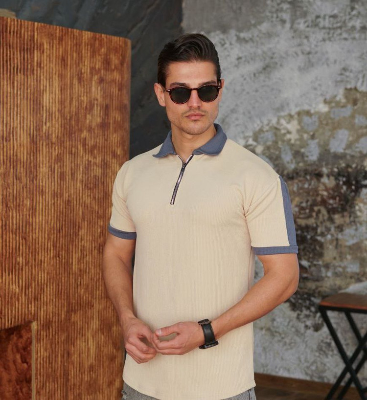 تیشرت نیم زیپ مردانه در شیراز