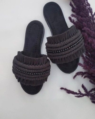 خرید صندل مکرومه قیمت ارزان