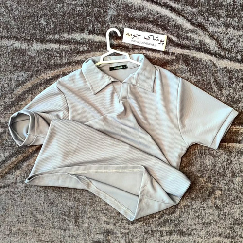 تیشرت یقه دار مراکشی سبک کلاسیک اولد مانی