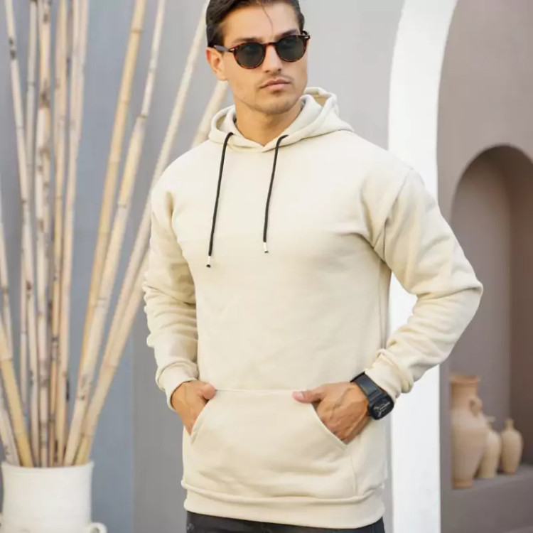 خرید هودی باکسی سه نخ