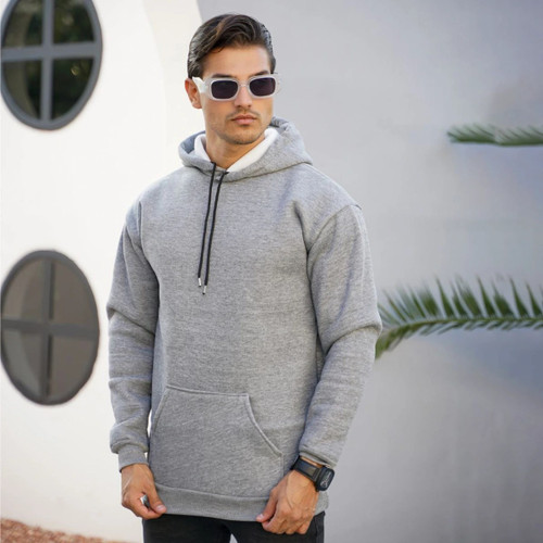 خرید هودی قواره باکسی سه نخ خارخورده