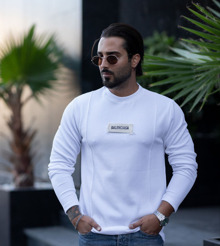 تیشرت آستین بلند بالنسیاگا