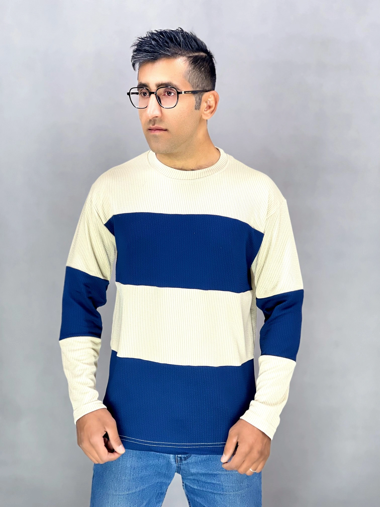 خرید بلوز یقه گرد مراکشی رینگری