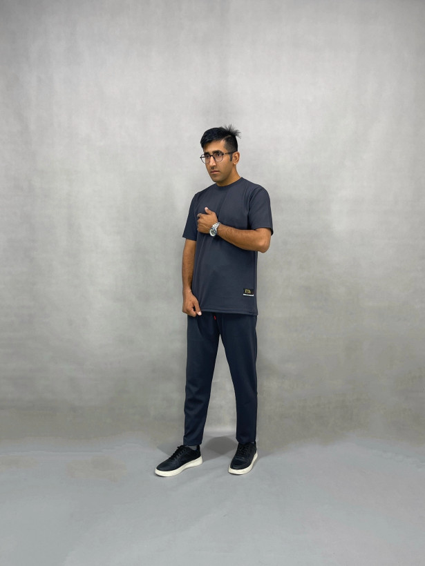 خرید ست مردانه تیشرت باکسی و شلوار نیم بگ