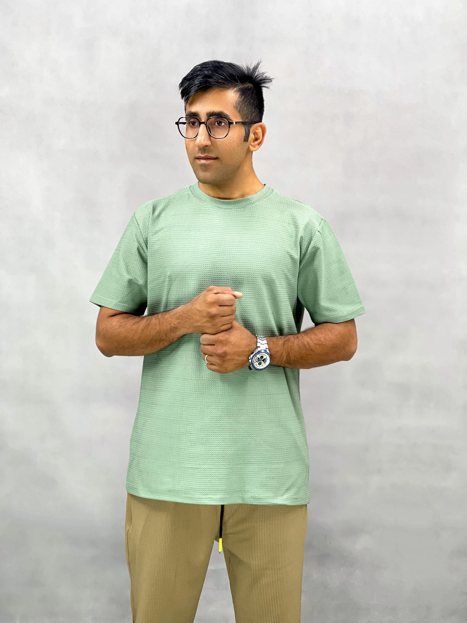 خرید تیشرت مردانه رنگ سبز دریایی