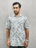 خرید پیراهن مردانه آستین کوتاه کنفی