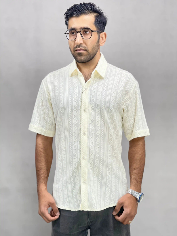 خرید پیراهن مراکشی باکسی آستین کوتاه مردانه